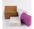 Коробка картонна подарункова  кольорова 83*83*30 мм