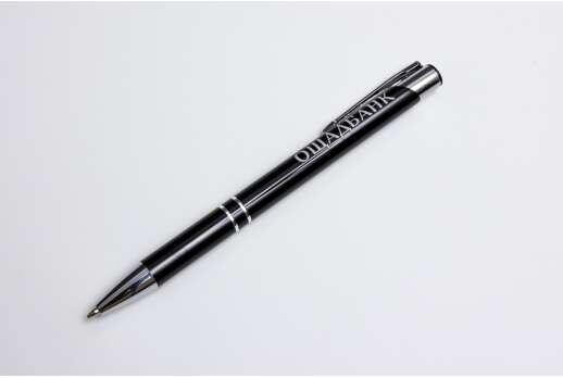 Металеві ручки з логотипом