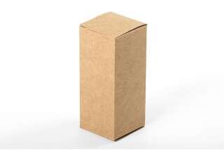 Коробка из крафт-картона 35х35х83 мм